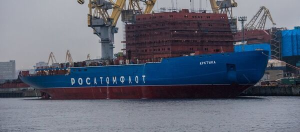 俄“北极”号核动力破冰船 - 俄罗斯卫星通讯社