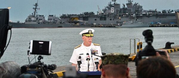 美国太平洋舰队司令斯科特·斯威夫特 - 俄罗斯卫星通讯社
