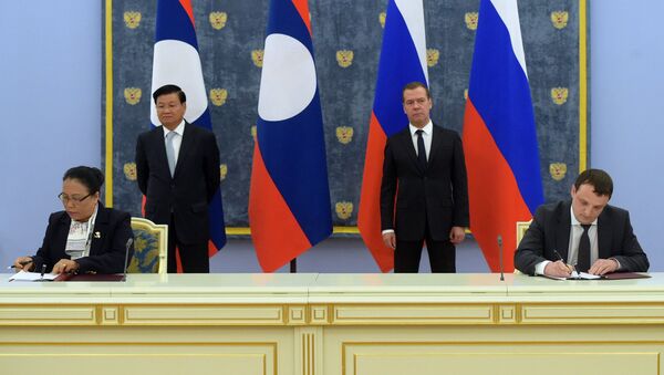 俄罗斯与老挝签署修建塞公5号水电站协议 - 俄罗斯卫星通讯社