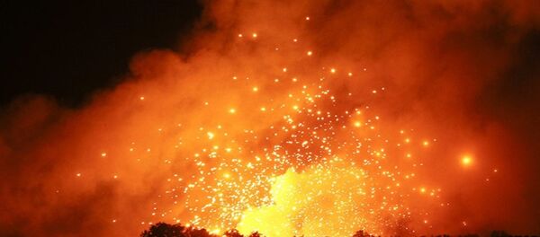 乌克兰国防部称文尼察市郊区军火库爆炸已停止 - 俄罗斯卫星通讯社