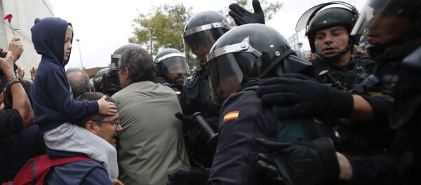 加泰羅尼亞騷亂 加泰羅尼亞騷亂 - 俄羅斯衛星通訊社