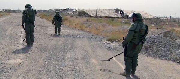 叙政府军继续对阿勒颇省进行排雷工作 - 俄罗斯卫星通讯社