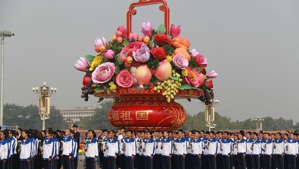 中國慶祝中華人民共和國成立68週年 - 俄羅斯衛星通訊社