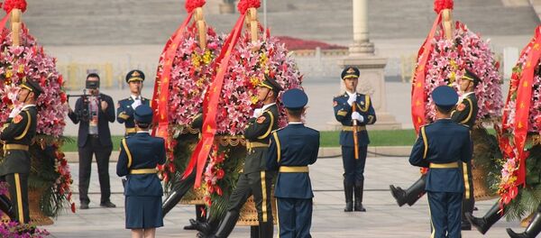 中国庆祝中华人民共和国成立68周年 中国庆祝中华人民共和国成立68周年 - 俄罗斯卫星通讯社