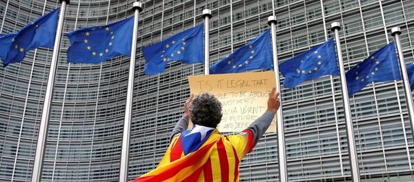 欧委会认为有关加泰罗尼亚公投的情况为西班牙内部问题 - 俄罗斯卫星通讯社