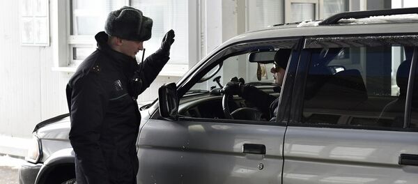 车辆边检站（图片资料） - 俄罗斯卫星通讯社