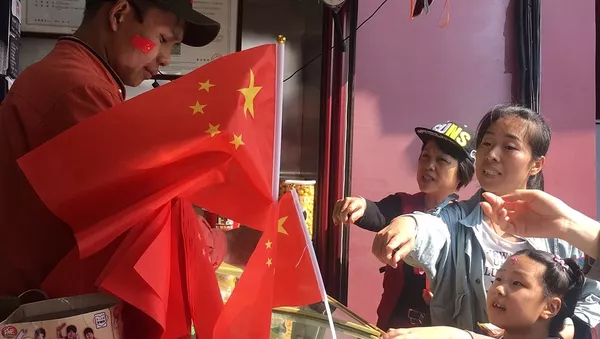 北京歡度“黃金周” - 俄羅斯衛星通訊社