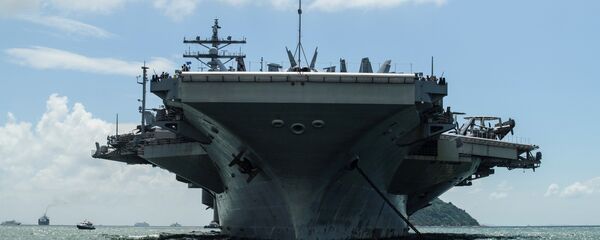 美军“罗纳德·里根”号航母已驶离横须贺港前往亚太地区巡逻 - 俄罗斯卫星通讯社