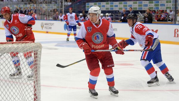 普京將在索契打冰球 - 俄羅斯衛星通訊社