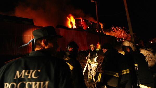 緊急情況部：頓河畔羅斯托夫市場火災被局限於6000平米範圍內 - 俄羅斯衛星通訊社