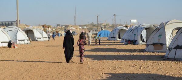 美国军方：伊斯兰国武装分子在难民营藏身 - 俄罗斯卫星通讯社