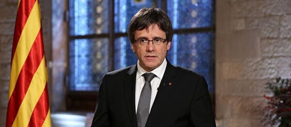 西班牙加区主独政党称除普伊格德蒙特外不考虑其他主席人选 - 俄罗斯卫星通讯社