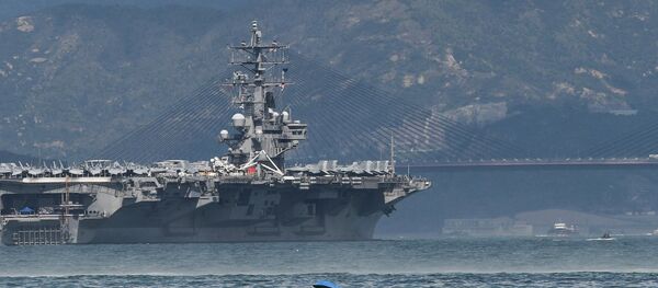 美国海军“罗纳德·里根”号航母 - 俄罗斯卫星通讯社