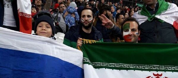 Иранские болельщики на матче Россия - Иран Иранские болельщики на матче Россия - Иран - 俄罗斯卫星通讯社