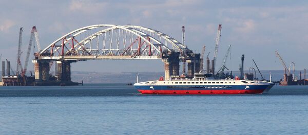 克里米亚大桥 - 俄罗斯卫星通讯社