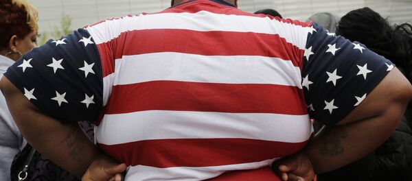 美国成为经受肥胖困扰人数最多的国家 - 俄罗斯卫星通讯社