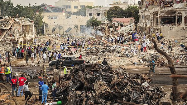 媒体： 索马里首都爆炸造成的死亡人数已经超过200人 - 俄罗斯卫星通讯社