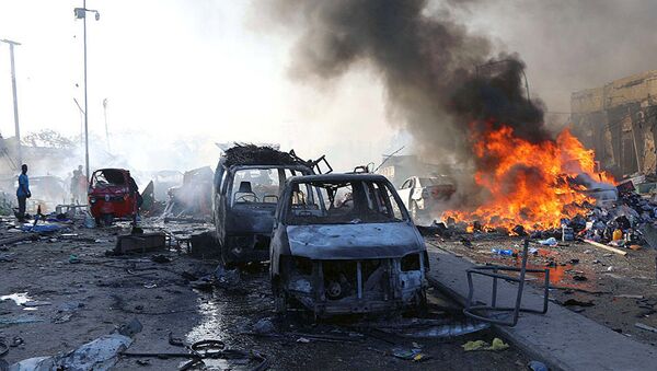 索马里政府：首都爆炸案造成的死亡人数升至276人 约300人受伤 - 俄罗斯卫星通讯社