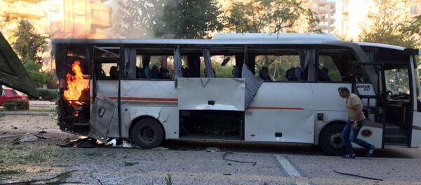 土耳其政府：梅尔辛恐怖袭击导致12名警察受伤 - 俄罗斯卫星通讯社