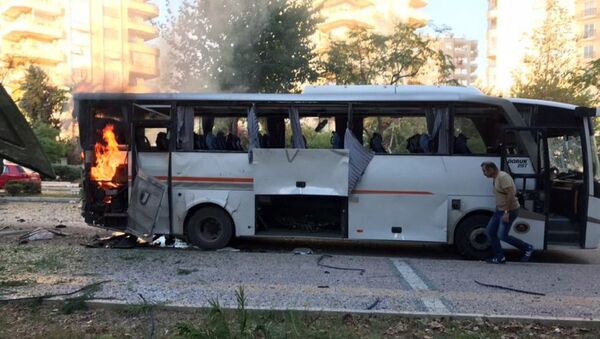 土耳其政府：梅爾辛恐怖襲擊導致12名警察受傷 - 俄羅斯衛星通訊社