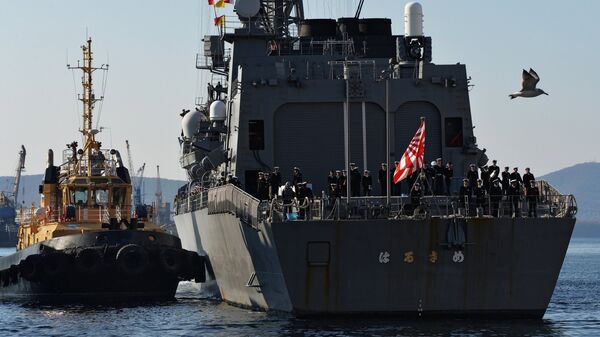 日本海上自衛隊軍艦(資料圖片） - 俄羅斯衛星通訊社