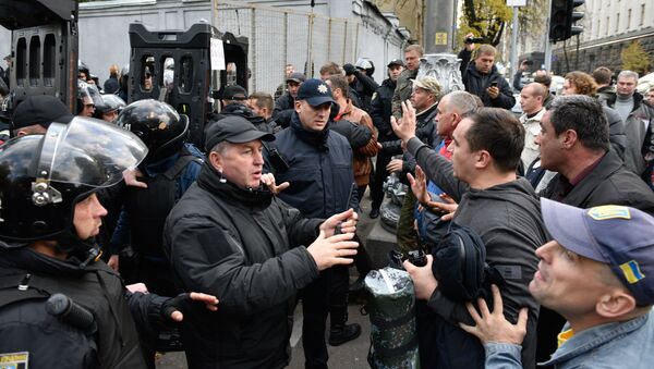 乌克兰已加强基辅市中心反腐败集会所在地安全措施 - 俄罗斯卫星通讯社