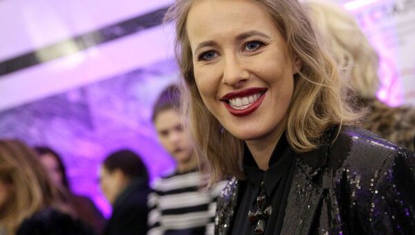 俄罗斯电视主持人克谢尼娅·索布恰克声明，她将会参加2018年的总统竞选 - 俄罗斯卫星通讯社