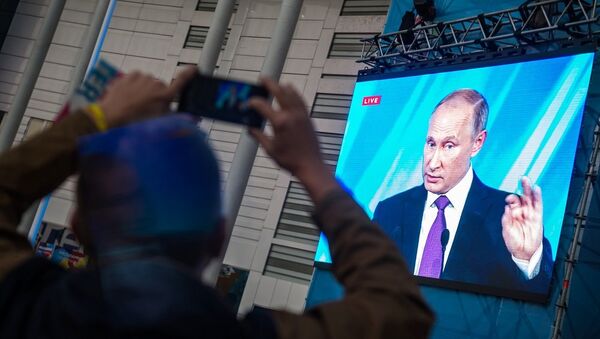 普京：俄并没有对北约在俄边境地区的存在感到担忧 一切都在控制之中 - 俄罗斯卫星通讯社