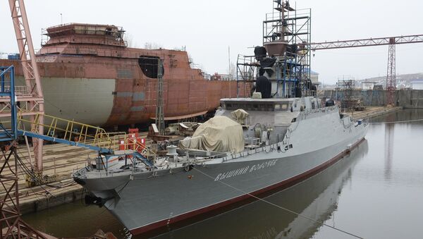 俄國防部：最新小型導彈艦“上沃洛喬克”號將於5月份列裝俄海軍 - 俄羅斯衛星通訊社