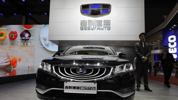 吉利集团将耗资50亿美元在浙江建电动汽车生产基地 - 俄罗斯卫星通讯社