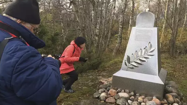 俄戈格兰岛上矗立起纪念石碑以纪念首次实际使用无线电通信 - 俄罗斯卫星通讯社