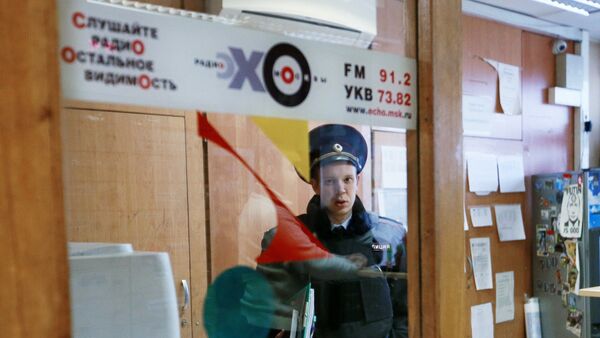 莫斯科回聲電台遇襲重傷的女主持人出院 - 俄羅斯衛星通訊社