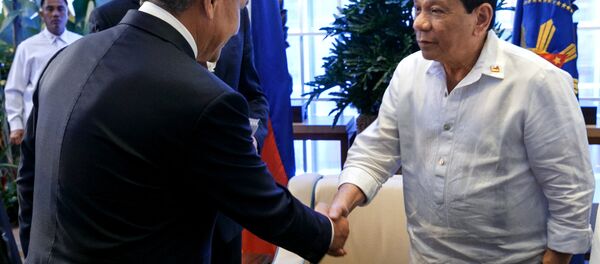 俄国防长与杜特尔特 - 俄罗斯卫星通讯社