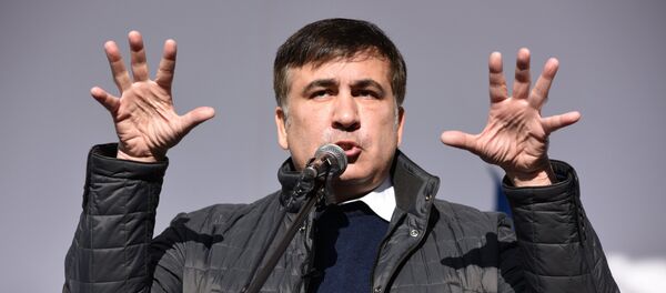 薩卡什維利：願當烏克蘭總理，因沒看到其他反對派人選 - 俄羅斯衛星通訊社