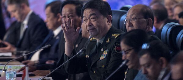 韩中防长在菲律宾闪电会晤 - 俄罗斯卫星通讯社