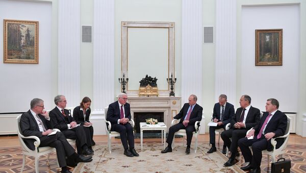 俄总统与德国总统讨论朝鲜局势以及伊朗核问题 - 俄罗斯卫星通讯社