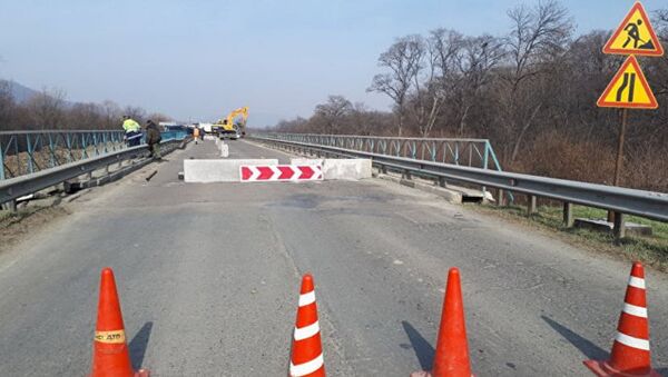 符拉迪沃斯托克—纳霍德卡汽车交通因桥梁倒塌而中断 - 俄罗斯卫星通讯社
