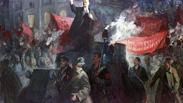 1917年4月16日，列宁到了彼得格勒 - 俄罗斯卫星通讯社