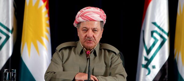 伊拉克庫爾德自治區主席巴爾扎尼 - 俄羅斯衛星通訊社