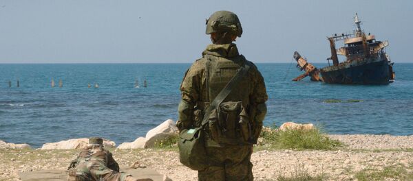 Совместные российско-сирийские учения в Тартусе - 俄罗斯卫星通讯社