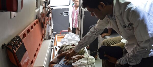 媒体:印度西南部步行桥坍塌导致1死57伤 媒体:印度西南部步行桥坍塌导致1死57伤 - 俄罗斯卫星通讯社