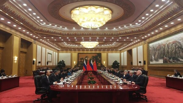 Переговоры российской и китайской правительственной делегации - 俄羅斯衛星通訊社