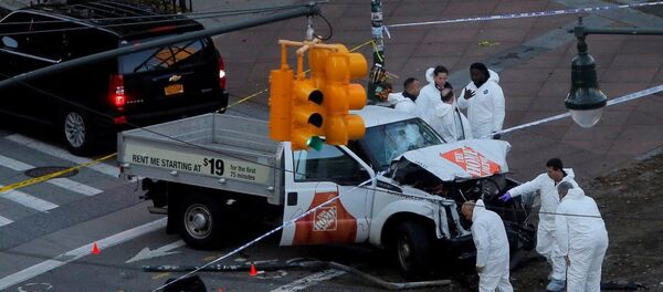 紐約恐襲嫌疑人被監控攝像頭拍到 紐約恐襲嫌疑人被監控攝像頭拍到 - 俄羅斯衛星通訊社