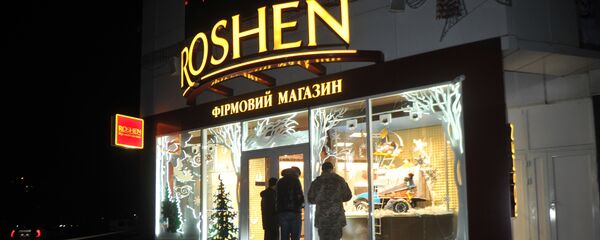 “如勝“（Roshen）糖果店 - 俄羅斯衛星通訊社