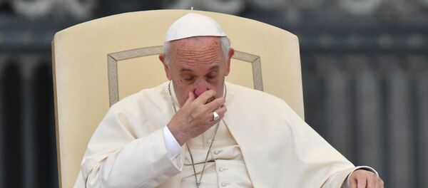 罗马教皇承认有时会在祈祷时睡着 - 俄罗斯卫星通讯社