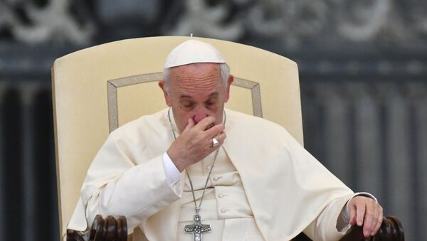 罗马教皇承认有时会在祈祷时睡着 - 俄罗斯卫星通讯社