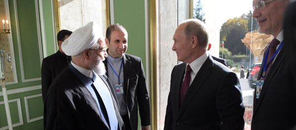 伊朗總統新聞處發佈消息稱，伊朗與俄羅斯就敘利亞問題的合作將一直持續到徹底戰勝恐怖分子 - 俄羅斯衛星通訊社