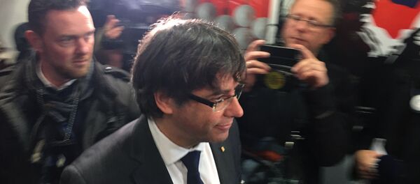 К. Пучдемон провел пресс-конференцию в Брюсселе К. Пучдемон провел пресс-конференцию в Брюсселе - 俄罗斯卫星通讯社