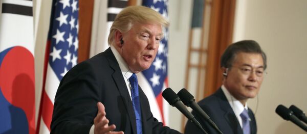 韓美總統電話討論如何應對朝鮮問題 - 俄羅斯衛星通訊社