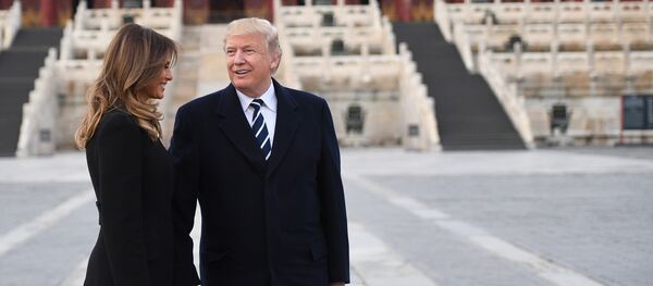 特朗普夫妇与习近平夫妇共游故宫 - 俄罗斯卫星通讯社